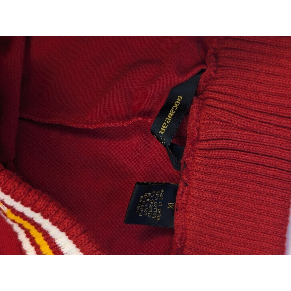 Rocawear Red and White Sweatpants - Picture 6 of 10
